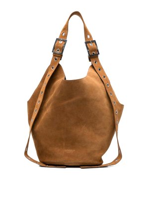 DONDUP: Bolsos de hombro - Bolsa De Hombro - Marrón
