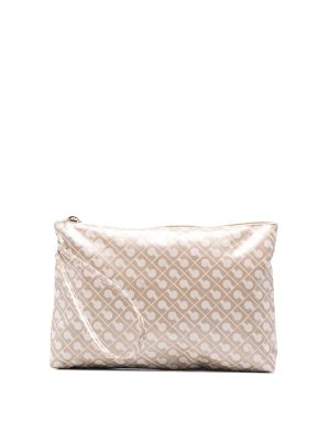 GHERARDINI: pochette - Pochette softy creta beige chiaro