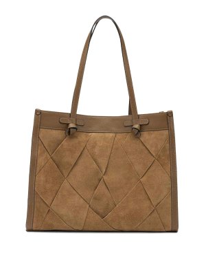 GIANNI CHIARINI: Handtaschen - Shopper - Braun