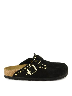 BIRKENSTOCK: Zapatos chinelas - Chinelas - Negro
