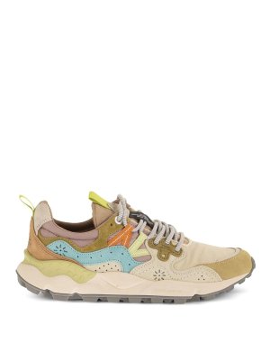 FLOWER MOUNTAIN: trainers - Multicolored yamano 3 low sneakers
