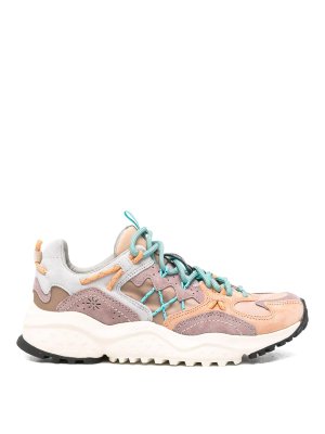 FLOWER MOUNTAIN: trainers - Grey multicolor sneakers