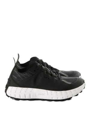 NORDA: trainers - Dyneema sneakers in black with white sole