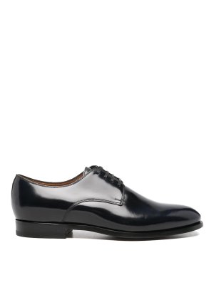 ORTIGNI: lace-ups shoes - Shiny black lace-up shoes