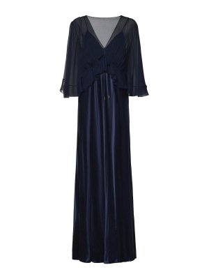 ALBERTA FERRETTI: Maxi robe - Maxi Robe - Bleu