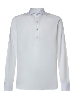 BORRIELLO NAPOLI: Poloshirts - Poloshirt - Weiß