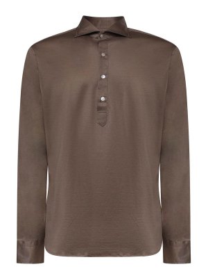 BORRIELLO NAPOLI: polo shirts - Cotton Polo Shirt