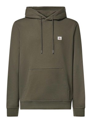 CALVIN KLEIN: Sweatshirts & Sweaters - Cotton Hoodie With Logo