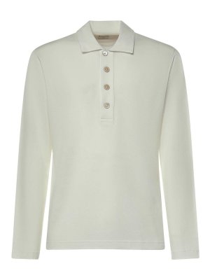 ELEVENTY: Poloshirts - Poloshirt - Weiß