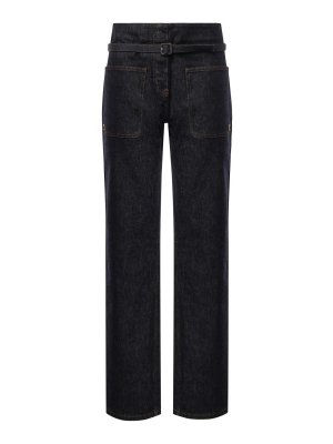 Courreges: jeans dritti, a sigaretta - Jeans dritti in denim