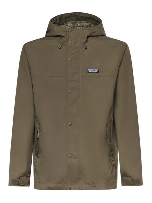 PATAGONIA: casual jackets - Waterproof Nylon Jacket With Logo