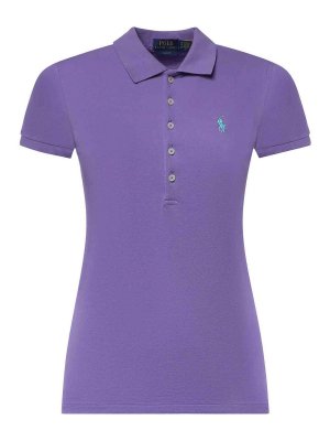 POLO RALPH LAUREN: Polos  - Polo - Violet