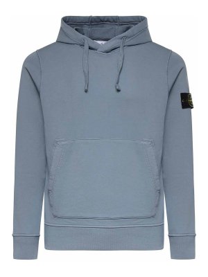 STONE ISLAND: Sweatshirts & Sweaters - Cotton Logo Sweatshirt