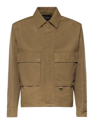 LAMINAR: shirts - Cotton Blend Shacket