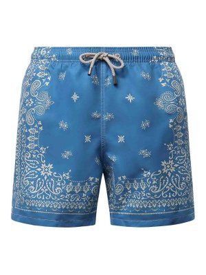 MC2 SAINT BARTH: one-piece - Paisley Print Swimsuit