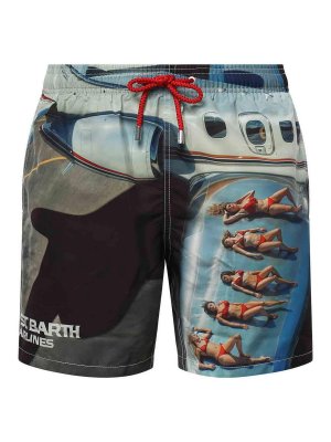 MC2 SAINT BARTH: one-piece - Printed Swimsuit