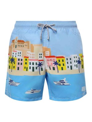MC2 SAINT BARTH: one-piece - Printed Swimsuit