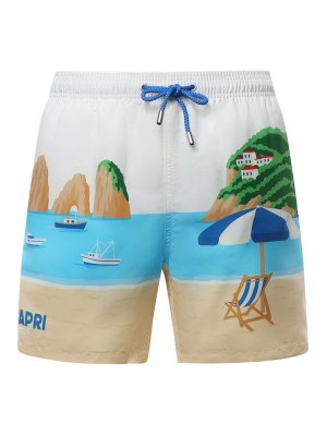 MC2 SAINT BARTH: one-piece - Printed Swimsuit