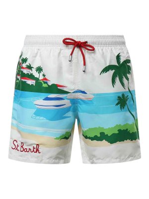 MC2 SAINT BARTH: one-piece - Printed Swimsuit