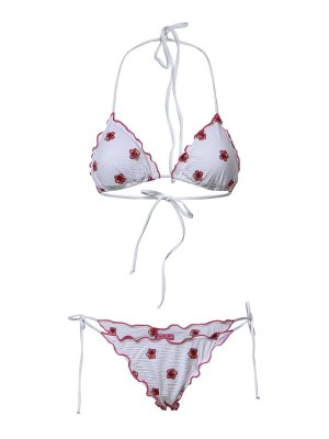 MC2 SAINT BARTH: bikinis - Printed Triangle Bikini