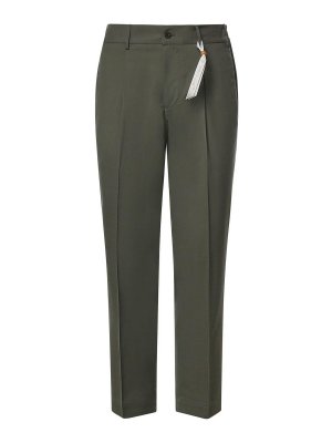 SANTANIELLO: Tailored & Formal trousers - Wool-Blend Trousers