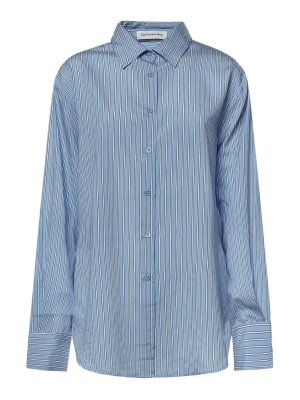 THE FRANKIE SHOP: shirts - Peri Striped Shirt In Viscose Blend