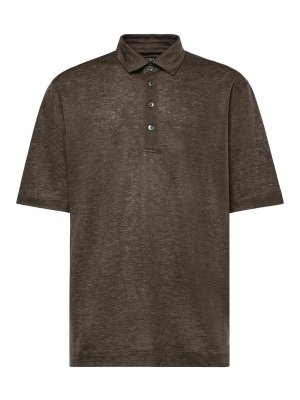 ZEGNA: Polos - Polo - Marrón