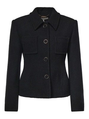 CHLOE': blazers - Tailored Boucl Wool Jacket