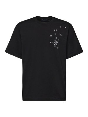 DOLCE & GABBANA: Tシャツ - Tシャツ - 黒