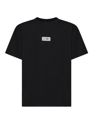 MM6 MAISON MARGIELA: Tシャツ - Tシャツ - 黒