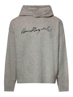 MM6 MAISON MARGIELA: クルーネック - クルーネック - グレー