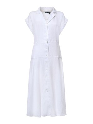 POLO RALPH LAUREN: shirts - Linen Shirt Dress