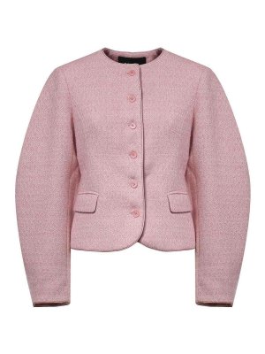 ROTATE Birger Christensen: casual jackets - Cocoon Jacket In Boucl