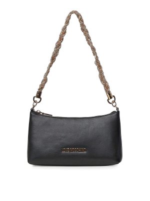 LOVE MOSCHINO: Clutch - Pochette - Noir