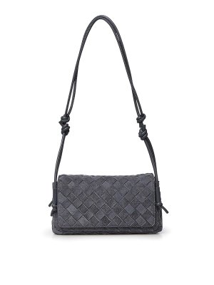BOTTEGA VENETA: clutches - Notturno Suede Clutch
