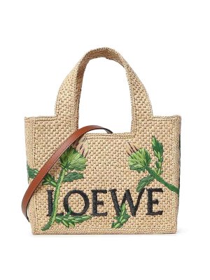 LOEWE: トートバッグ - トートバッグ - ベージュ
