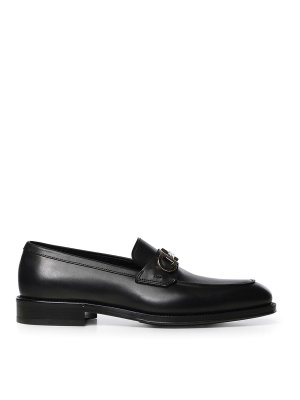 SALVATORE FERRAGAMO: Loafers & Slippers - Leather Gancini Loafer