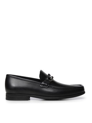SALVATORE FERRAGAMO: Loafers & Slippers - Leather Gancini Loafer