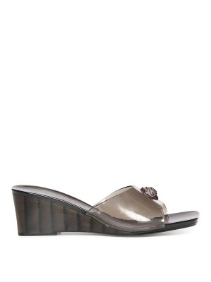 KURT GEIGER: sabot - Mules con zeppa Maddison