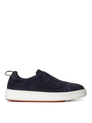 SANTONI: Sneaker - Sneaker - Blau