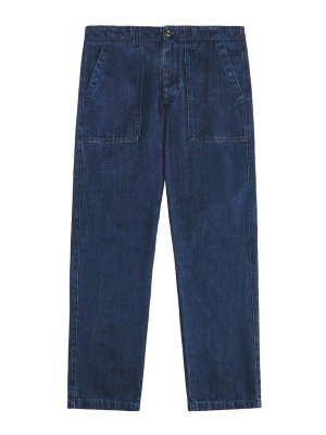 FAY: Casual Hosen - Casual Hose - Jeansblau