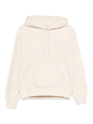CARHARTT: Felpe e maglie - Felpa con cappuccio in cotone color burro