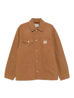 CARHARTT: shirts - Shirt jacket with patch pockets
