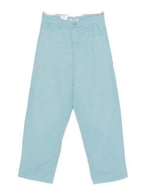 CARHARTT: giacche casual - Passanti per cintura azzurri cinque tasche