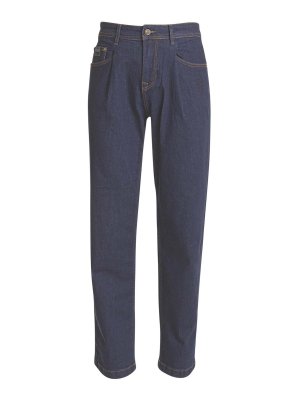 Versace Jeans Couture: straight leg jeans - Jeans