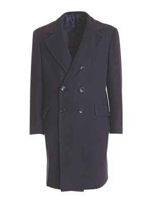 KITON: ニーレングスコート - 膝丈コート - ブルー