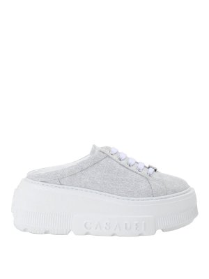 Casadei: Sneaker - Sneaker - Silber