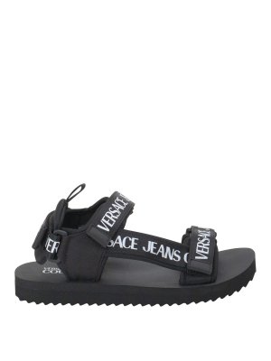 Versace Jeans Couture: ロファー＆スリッパ - ローファー - 黒