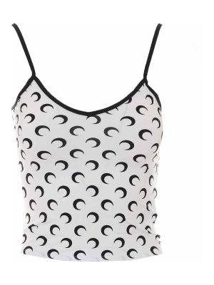 MARINE SERRE: Tops und Tank Tops - Top - Weiß