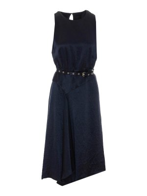 Liu Jo: Knielange Kleider - Knielanges Kleid - Blau